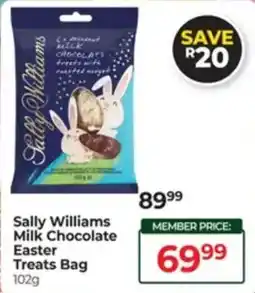 Dis-Chem Sally Williams Milk Chocolate Easter Treats Bag offer