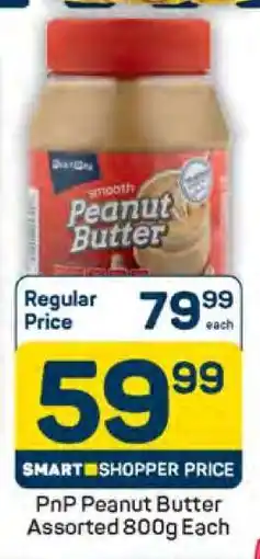 Pick n Pay PnP Peanut Butter Assorted 800g Each offer