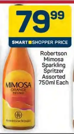 Pick n Pay Hypermarket Robertson Mimosa Sparkling Spritzer offer
