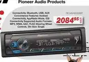 AutoZone Pioneer Bluetooth Car Audio With Steering Wheel Control PIO.MVHS325BT offer