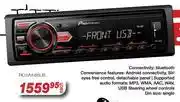 AutoZone Pioneer Front USB Bluetooth Car Audio PIO.MVH85UB offer