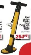 AutoZone Dual Action Plastic Hand Pump With Gauge TT320 FED.VTP320 offer