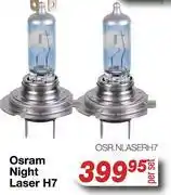 AutoZone Osram Night Laser H7 OSR.NLASERH7-Per Set offer