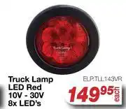 AutoZone Truck Lamp LED Red 10V-30V 8x LED's ELP.TLL143VR offer