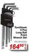 AutoZone Tomi Hawk 9 Pce Long Ball Point Wrench Set FED.AKT22933-Per Set offer