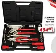 AutoZone Auto Kraft 40 Pce Tool FED.VTK040-Per Set offer