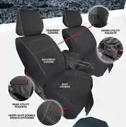 AutoZone Skinz Seat Covers Set 6 Pce Front For Toyota Hilux GD6 2016- FED.SKHILGDFF offer