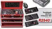 AutoZone Tomi Hawk 103 Pce 3 Drawer Set FED.AKT47109-Per Set offer
