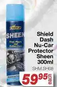 AutoZone Shield Dash Nu-Car Protector Sheen SHM.SH68-300ml offer