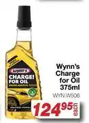 AutoZone Wynn's Charge For Oil WYN.W506-375ml offer