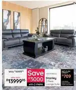 Bradlows Stanley 2 Piece Lounge Suite offer