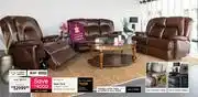 Bradlows Grafton Everest New York 3 Piece 3 Action Reclining Lounge Suite offer