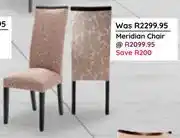Bradlows Meridian Chair offer