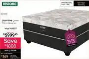 Bradlows Restonic Jasmine Queen 152cm Base Set offer