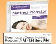 Bradlows Sleepmasters Queen Mattress Protector offer