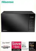 Bradlows Hisense 34Ltr Black Microwave H34MOBS17 10302111 offer