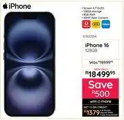 Bradlows Apple iPhone 16 128GB offer