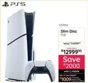 Bradlows PS5 Slim Disc 1TB offer