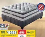 Russells Sealy Salvador 152cm Queen Bed Set offer