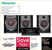 Bradlows Hisense Mini Hifi System HA700 10311009 offer