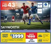 Russells Skyworth 43 QLED Google TV 43E5520H offer