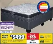 Russells Sleepmasters Supreme 152cm Queen Bed Set offer