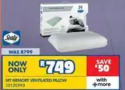 Russells Sealy My Memory Ventilated Pillow offer