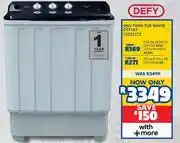 Russells Defy 9Kg Twin Tub White DTT169 offer
