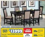 Russells Willow 7 Piece Dining Room Suite 10180064 offer