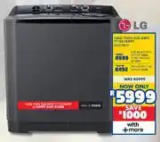 Russells LG 18Kg Twin Tub Grey TT1861RWPT offer