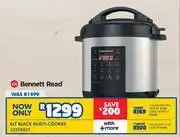 Russells Bennett Read 6L Black Multi Cooker offer