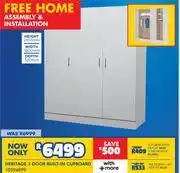 Russells Heritage 3 Door Built-In Cupboard With Free Home Assembly & Installation 10094899 offer