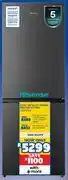 Russells Hisense 223L Metallic Fridge Freezer H310BIT offer