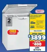 Russells Defy 15L White Chest Freezer DMF470 offer