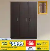 Russells Brooklyn 3 Door Robe 10298946 offer