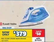 Russells Russell Hobbs Pro Glide Steam Iron RHI400 offer
