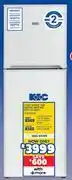 Russells KIC 170L White Top Fridge/Freezer KTF518-2WH offer