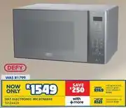 Russells Defy 30L Electronic Microwave offer