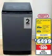 Russells Defy 14Kg Top Loader Grey DTL160 offer