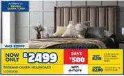 Russells Brisbane Queen Headboard 10290938 offer