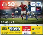 Russells Samsung 50 (127cm) Crystal UHD 4K-50U8000F offer