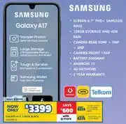 Russells Samsung Galaxy A17 128GB Black offer