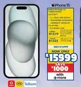 Russells Apple iPhone 15 128GB (Black) offer