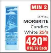 KitKat Cash and Carry MORBRITE Candles White 25's offer