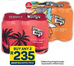 Pick n Pay Chillers Punch Spirit Cooler Assorted Cans offer