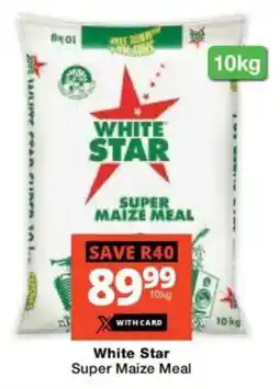 Checkers White Star Super Maize Meal offer