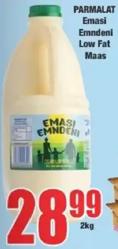 Boxer Parmalat Emasi Emndeni Low Fat Maas offer
