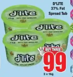 Boxer D'lite 37% Fat Spread Tub offer