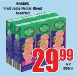 Boxer Rhodes Fruit Juice Nectar Blend Assorted offer