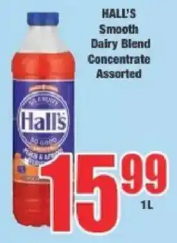 Boxer Hall's Smooth Dairy Blend Concentrate Assorted offer